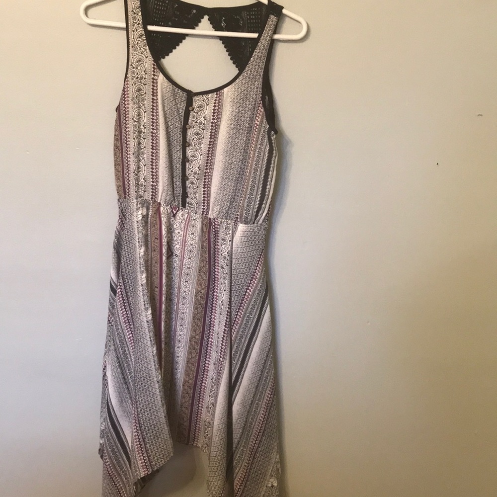 Keyhole back dress